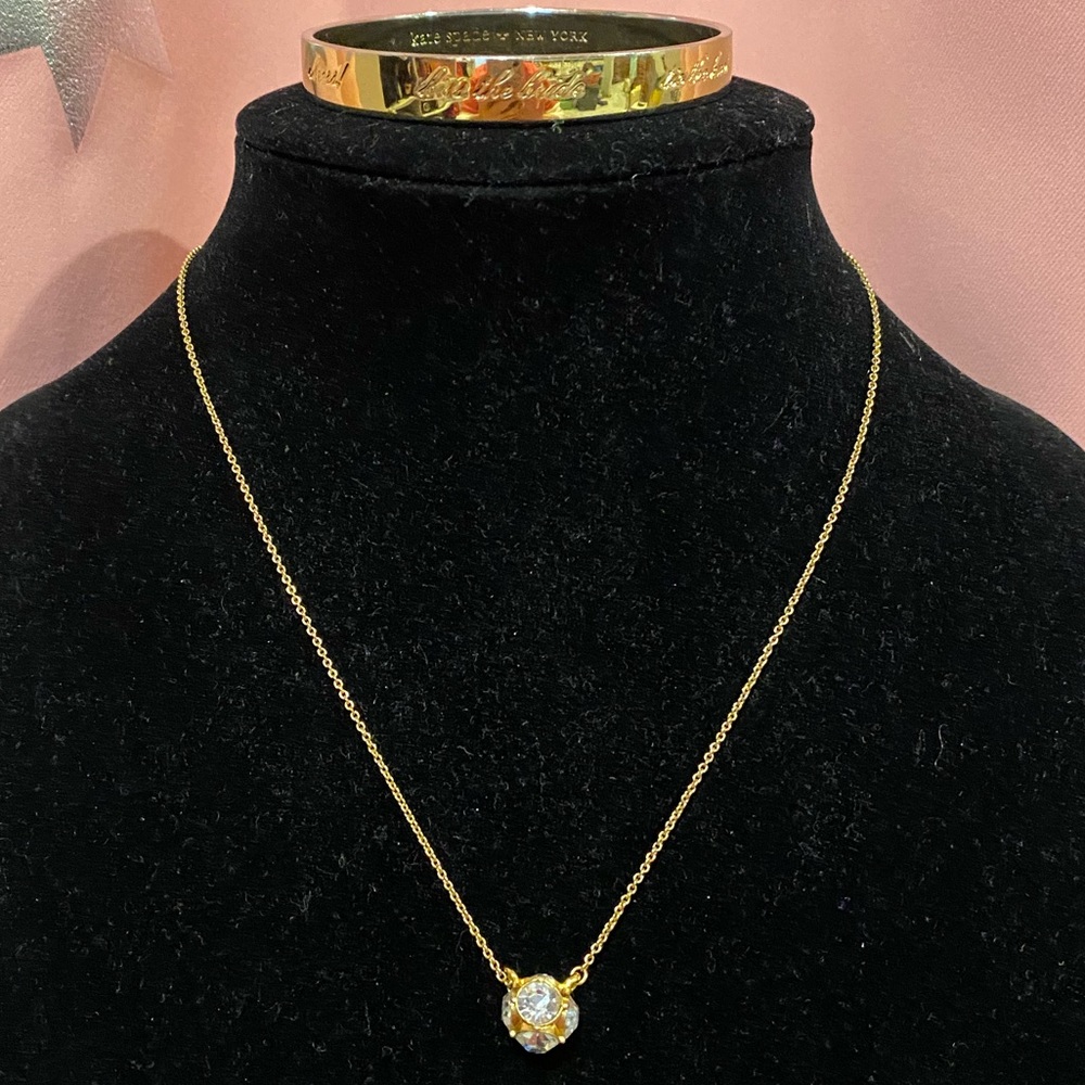 Kate Spade bridal set necklace and bracelet